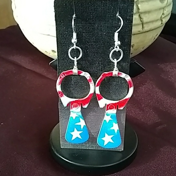 Pull Tab-earrings - Picture 3 of 4